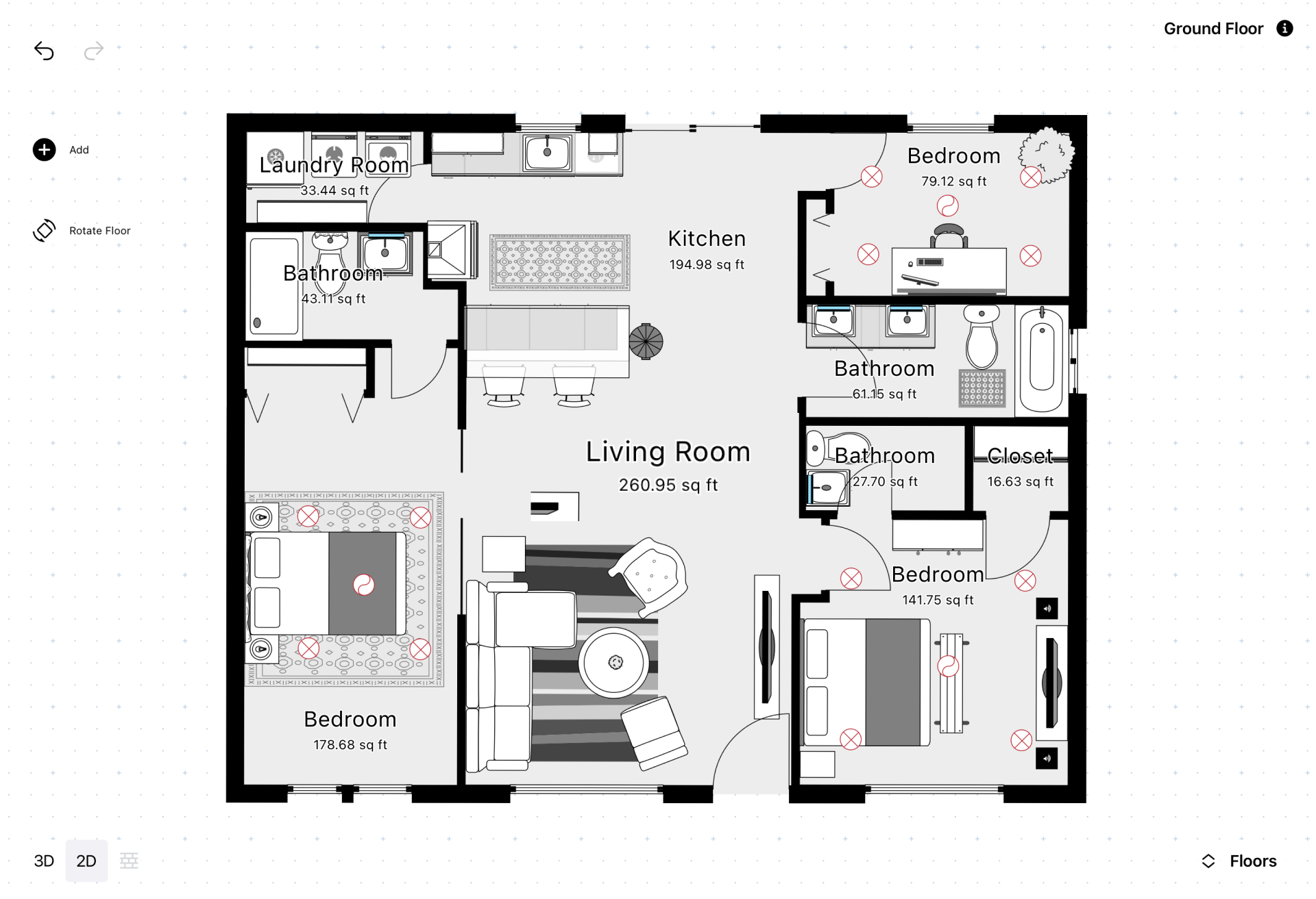 3D Floor Plans - RoomSketcher